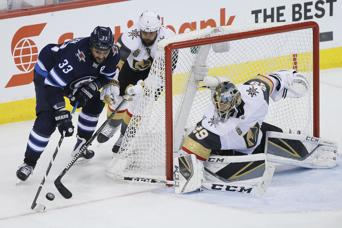 Jets beat Golden Knights 4-2 in series opener