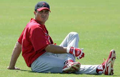 
Rick Ankiel returned to St. Louis as an outfielder and started against San Diego. Associated Press
 (Associated Press / The Spokesman-Review)