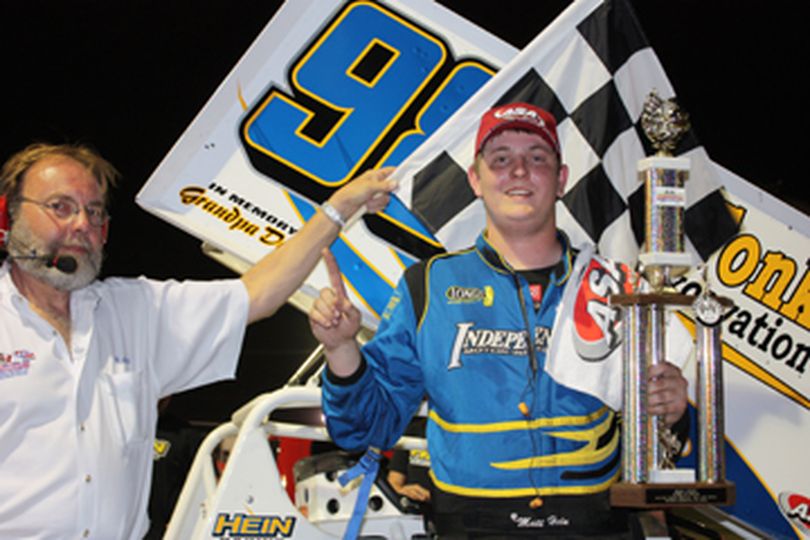 Matt Hein picked up the win in Day 1 racing at Meridian Speedway for the ASA NSRA Tour. (Photo courtesy NSRA) (The Spokesman-Review)