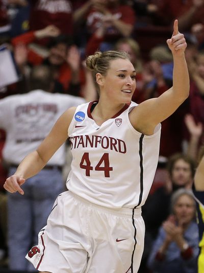 Catch Stanford and Joslyn Tinkle at the NCAA Women’s Basketball tournament games at the Spokane Arena. (Associated Press)