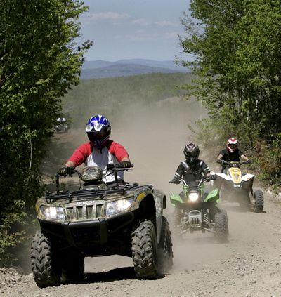 The U.S. Forest Service agreed to assess environmental impacts of ATV trails in a recent settlement with plaintiffs in a lawsuit. (Associated Press)