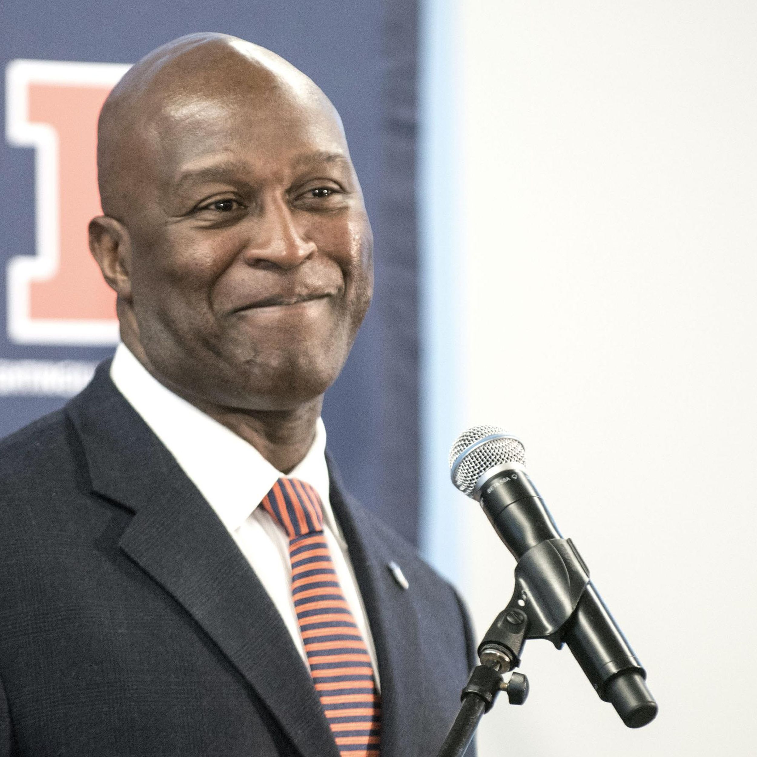 Lovie Smith's staff has eight black coaches. Can Illinois be an