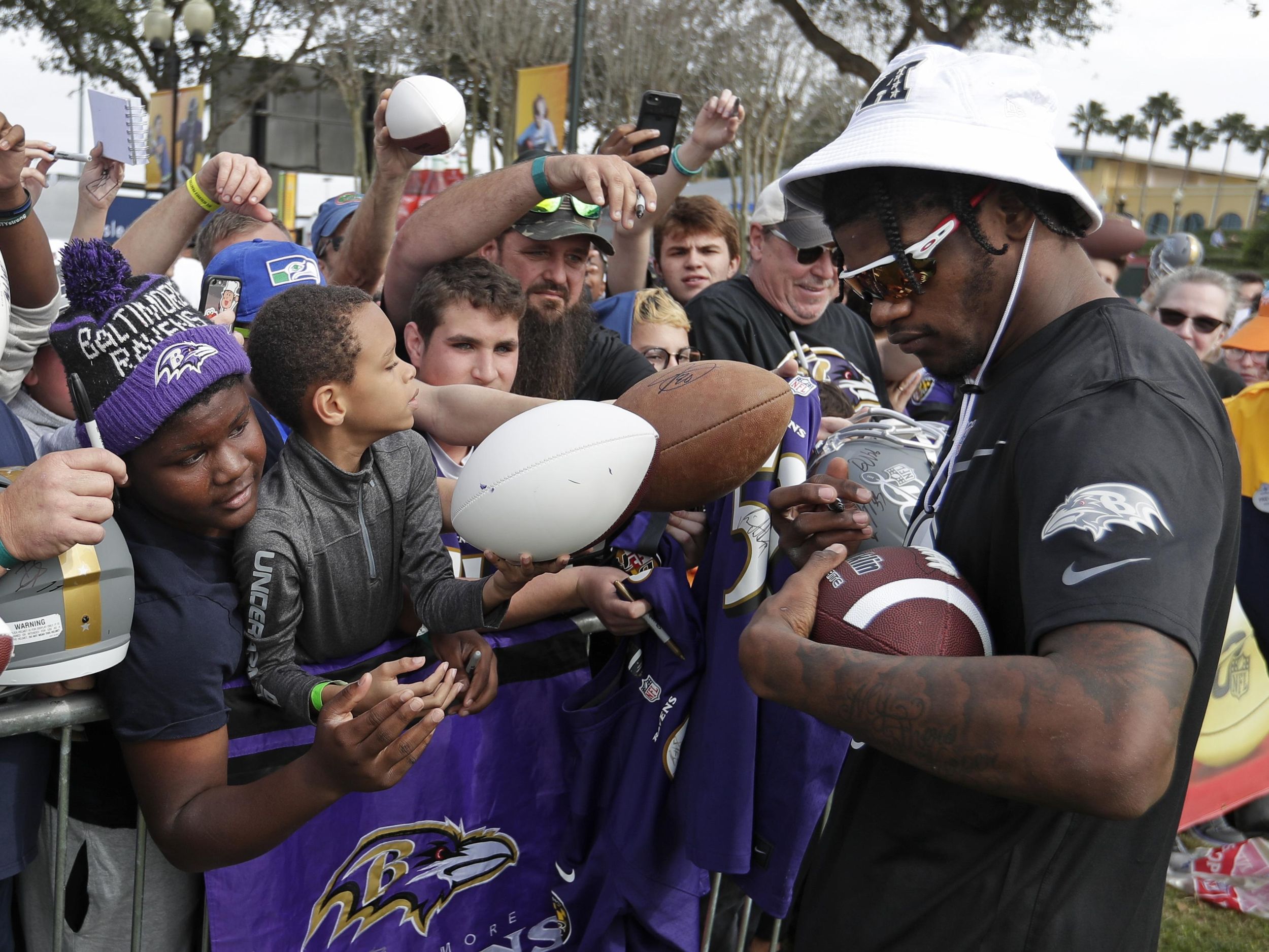 Lamar Jackson Baltimore Ravens Facsimile Autographed Mouse Pad Item#7754 |