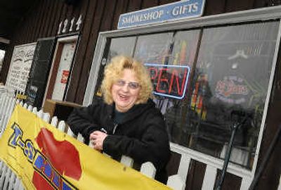 
Renee Salib, who owns and operates Zanie's, off Northwest Boulevard,  has been in the tobacco accessory business for 35 years. 
 (Christopher Anderson / The Spokesman-Review)