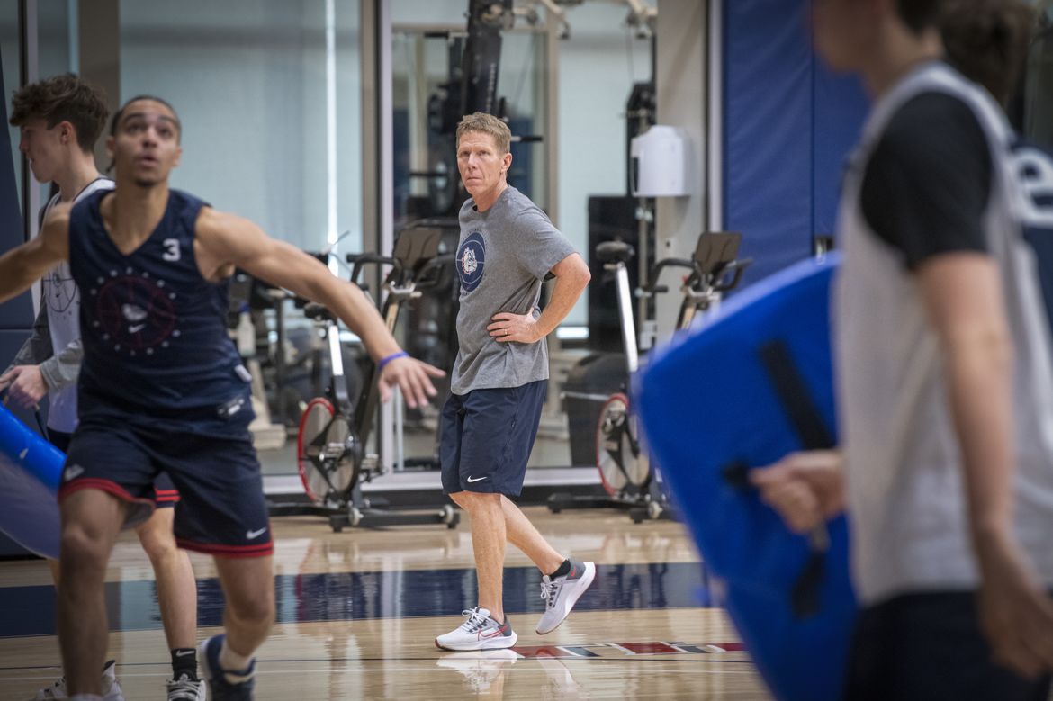 Gonzaga's Mark Few praises Brian Michaelson's work as acting head coach