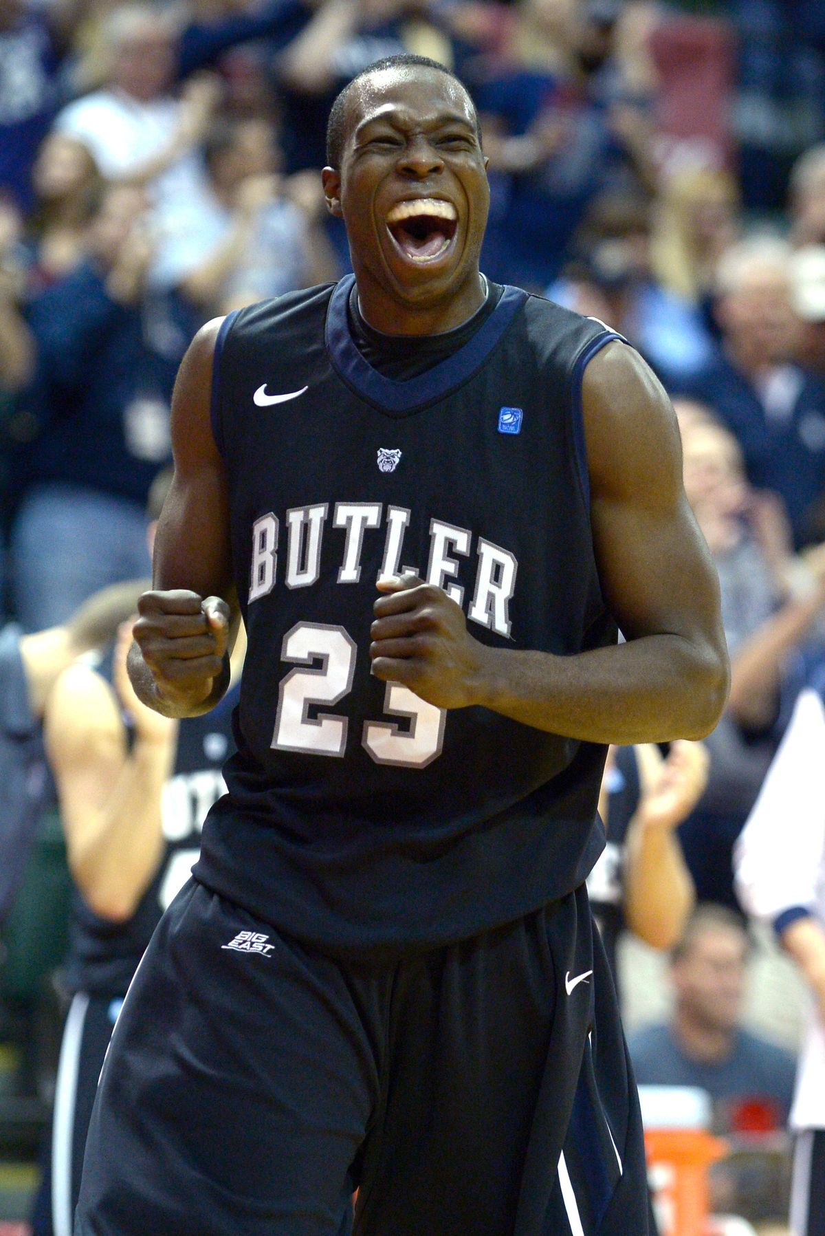 Forward Khyle Marshall was one of two Bulldogs to reach 30 points against WSU on Thursday. (Associated Press)