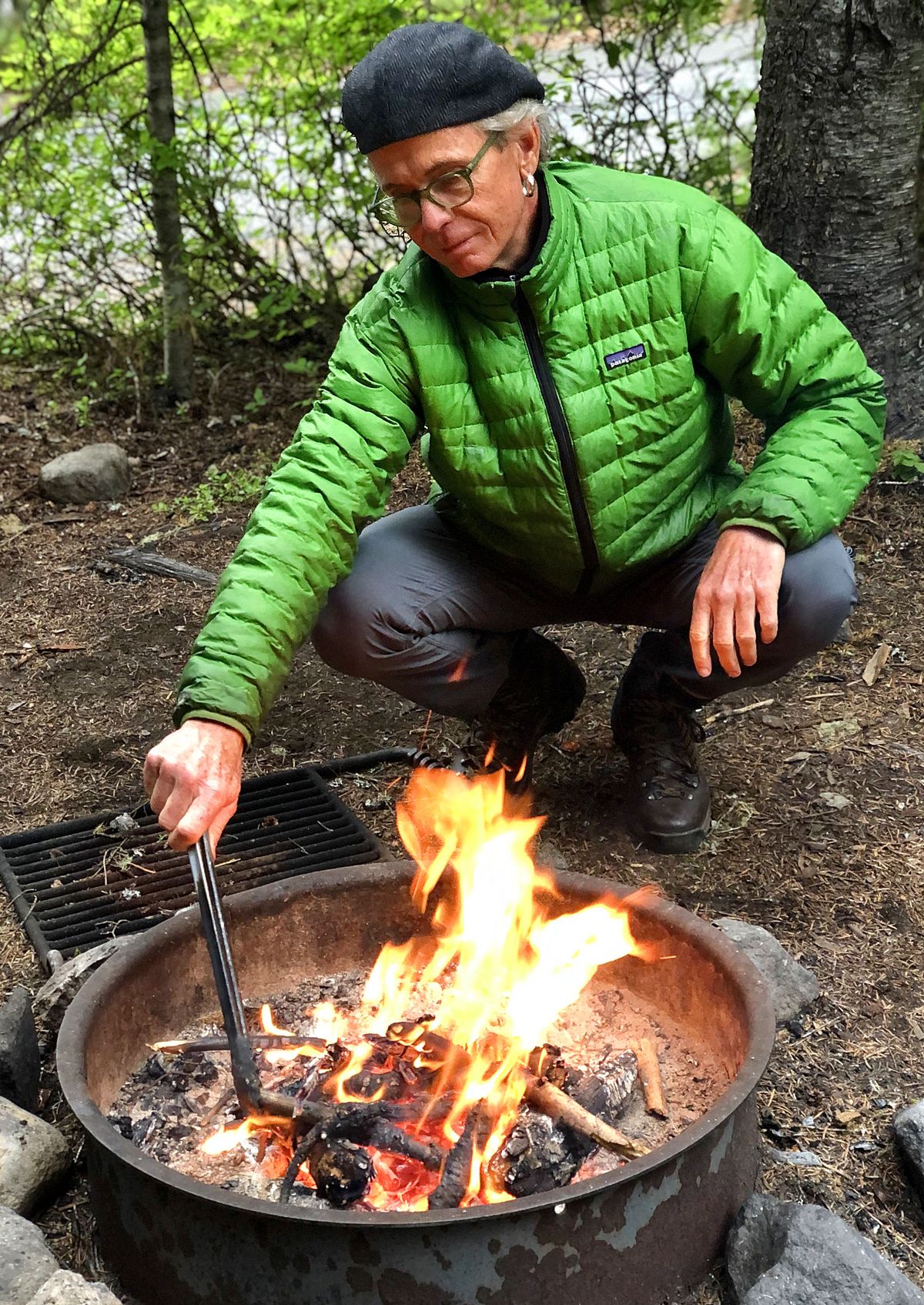 Wood fires will remain a big part of the camping experience. (Leslie Kelly)
