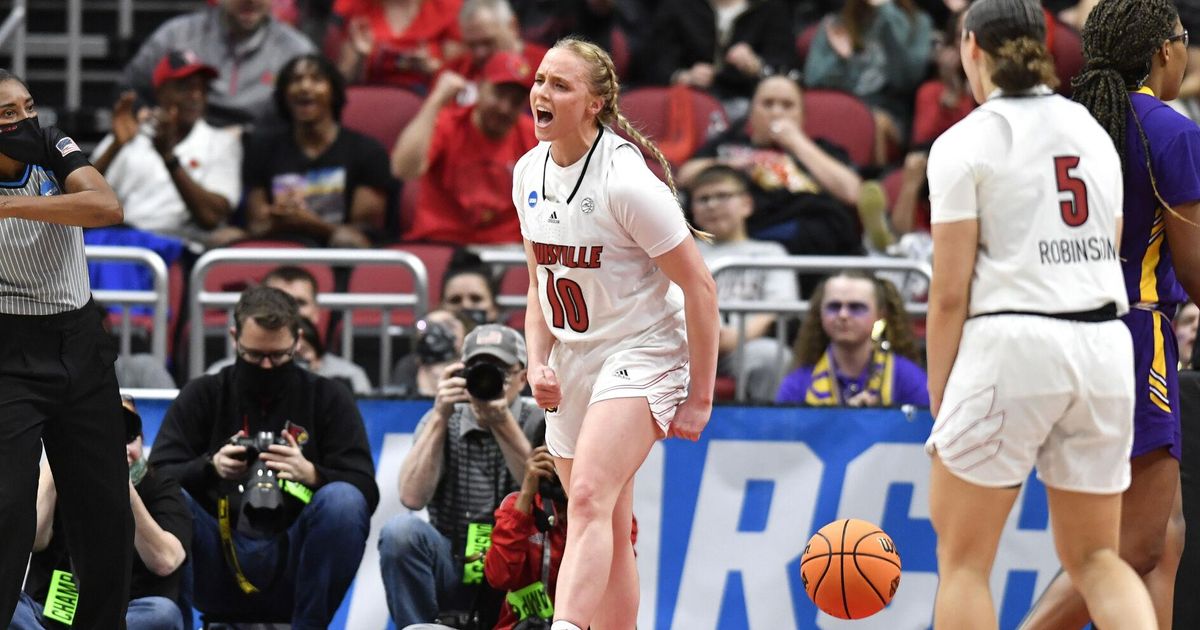 Hailey Van Lith Louisville Cardinals number 10 and signature shirt