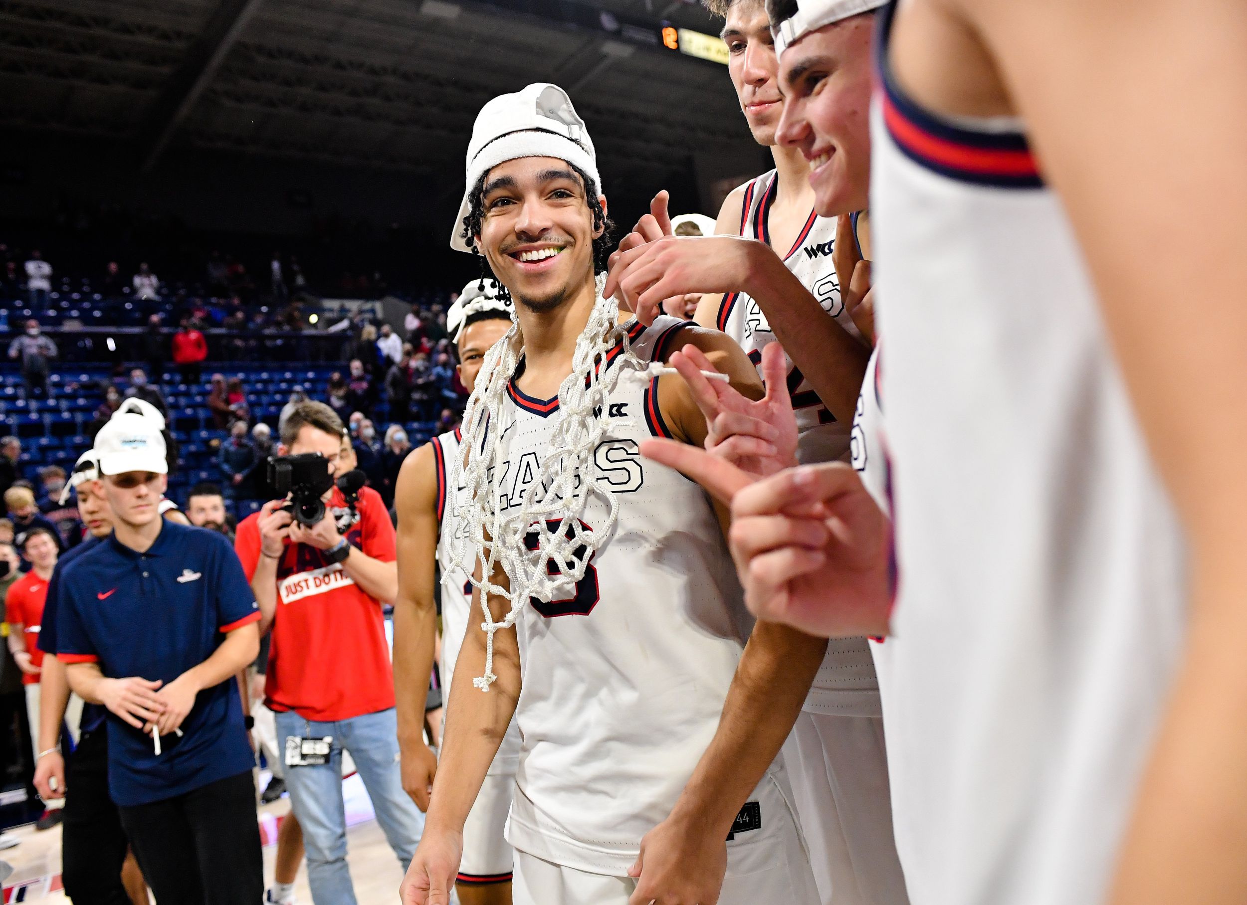 Photos of Gonzaga's 81-69 win over Santa Clara on Feb. 19, 2022