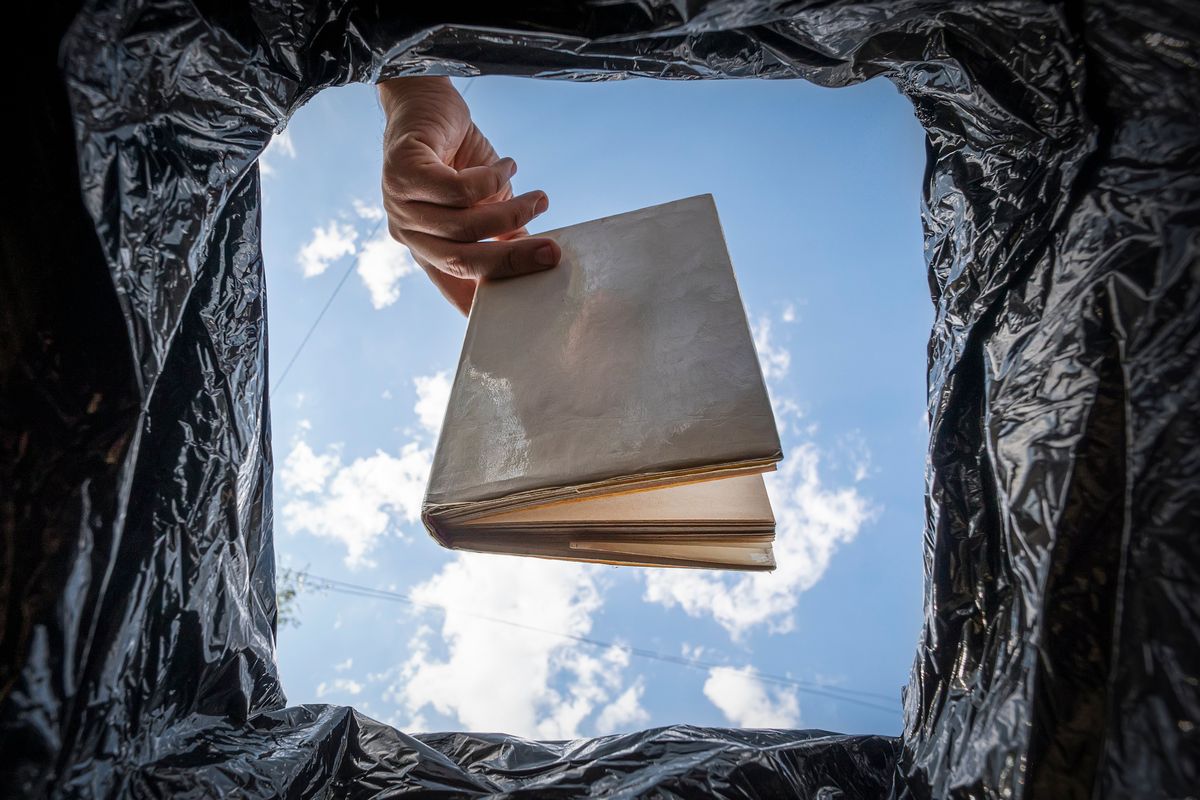 There are many ways to finish, or not finish, a book, readers say.  (Getty Images)