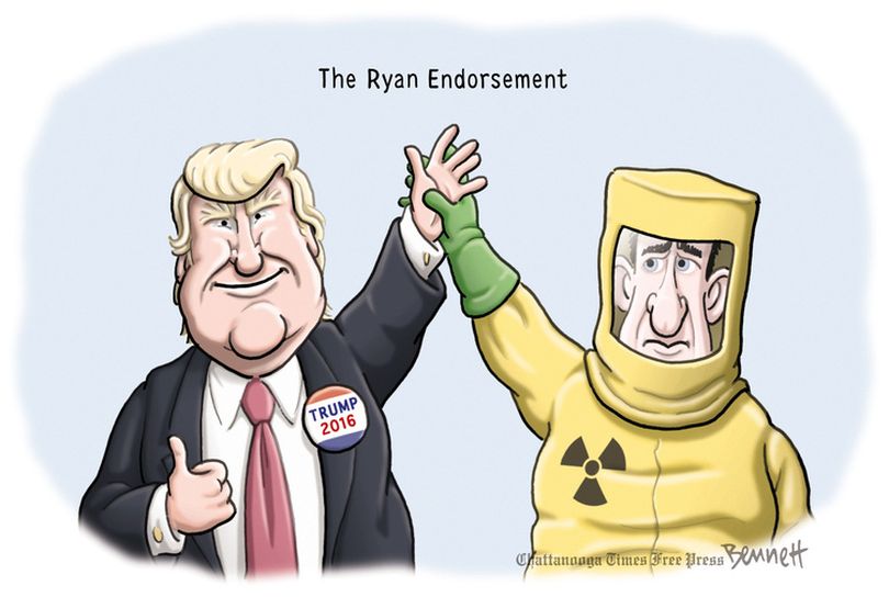 Clay Bennett, Chattanooga Times Free Press (Clay Bennett / Washington Post Writers Group)