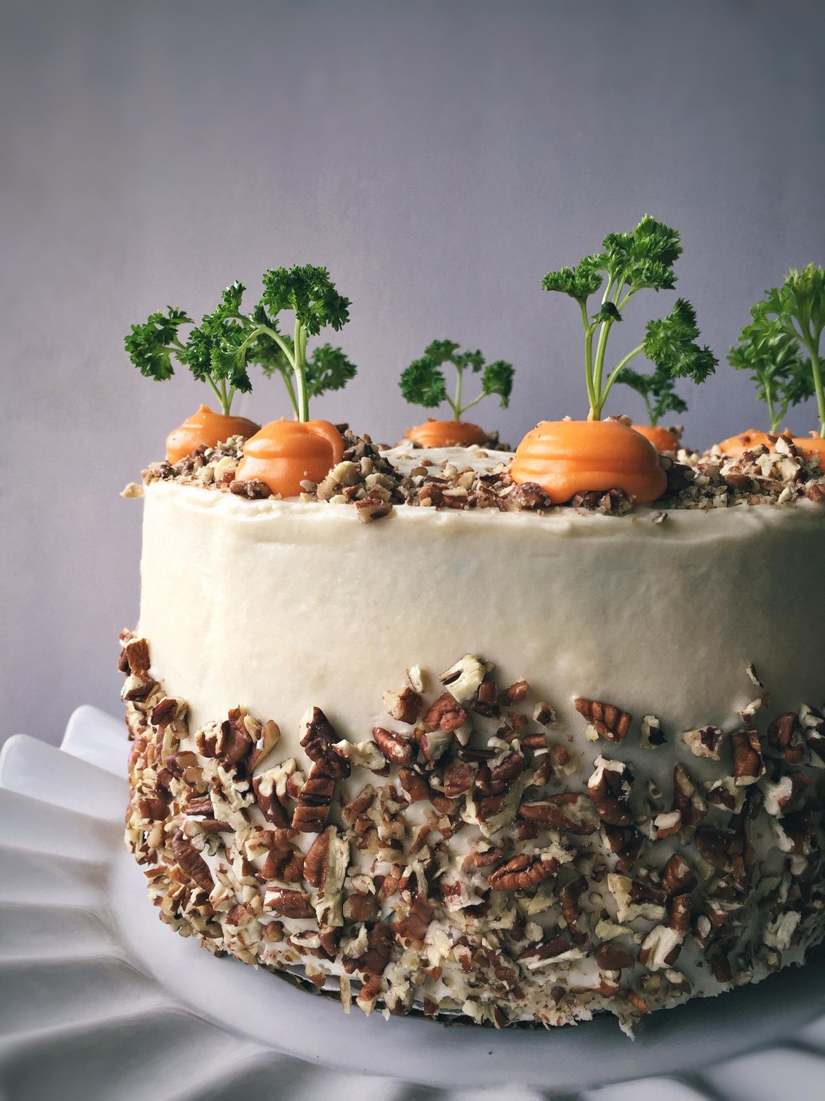Consider this carrot cake for Easter Sunday. Or, any day. (Audrey Alfaro)