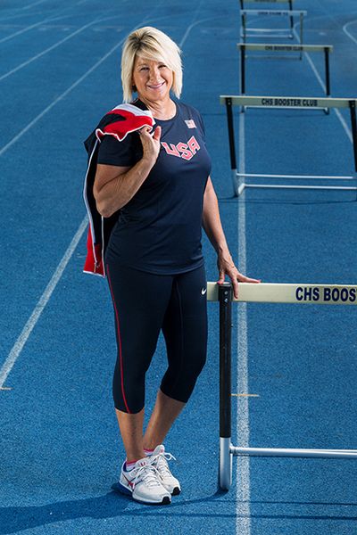 Linda Lanker, head coach of Coeur d���Alene High School���s track and field program, was recently selected as a mentor for the Team USA coaching staff at the Junior World Championships in Eugene, Oregon next week. (Shawn Gust/press)