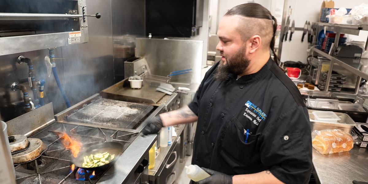 Chef Estevan Ruiz started his culinary career cooking grilled cheese sandwiches as a child. (@Ari Nordhagen/Amen Photography)