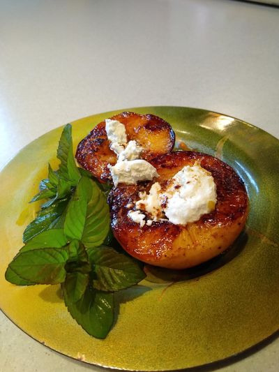 Adding infused butter to a favorite stone fruit like peaches or plums can create a wonderful summer treat.  (Courtesy Mary White)