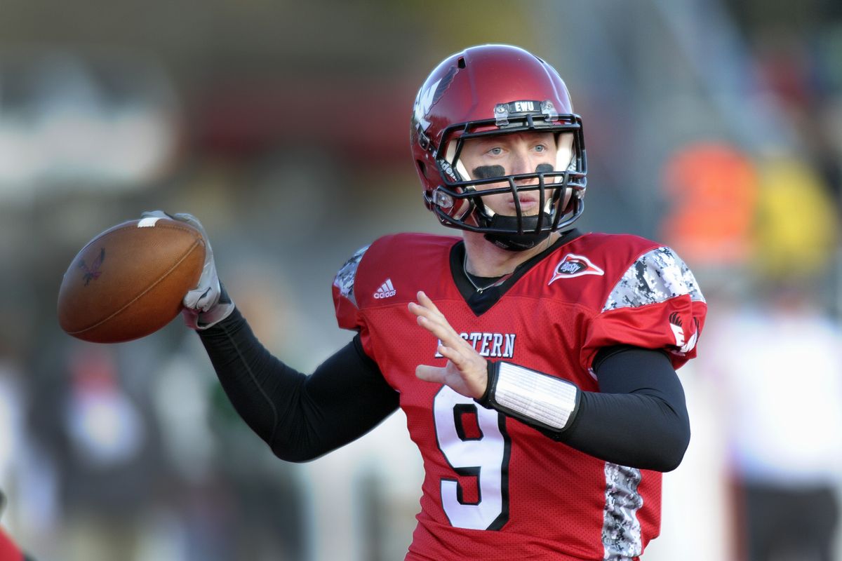 Quarterback Bo Levi Mitchell came to the Eagles from Southern Methodist. (FILE)