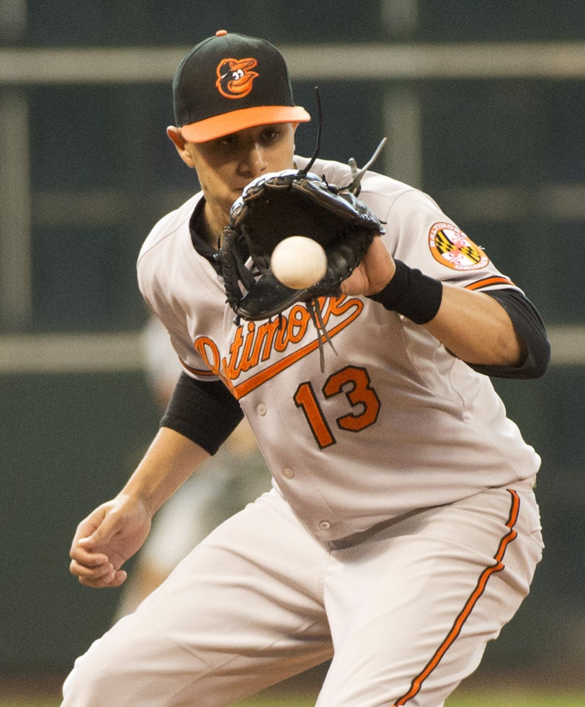 Third baseman Manny Machado has thrilled Baltimore Orioles fans with his defensive wizardry.