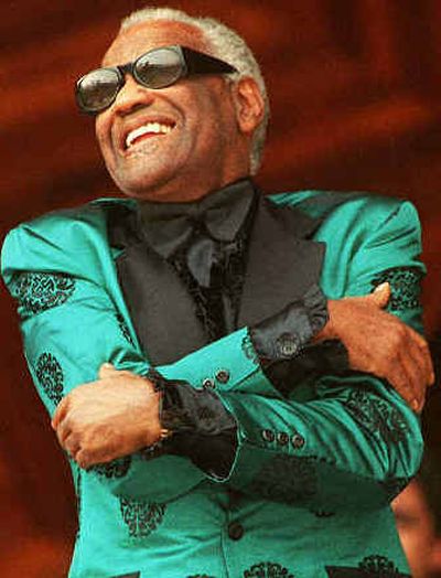 
The late Ray Charles won a leading eight Grammys on Sunday.
 (File/Associated Press / The Spokesman-Review)