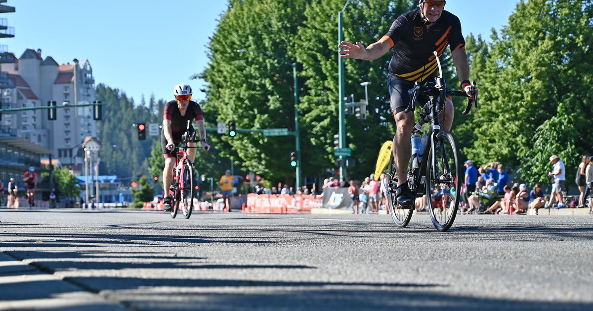 Thousands compete in halfdistance Ironman race in Coeur d'Alene The