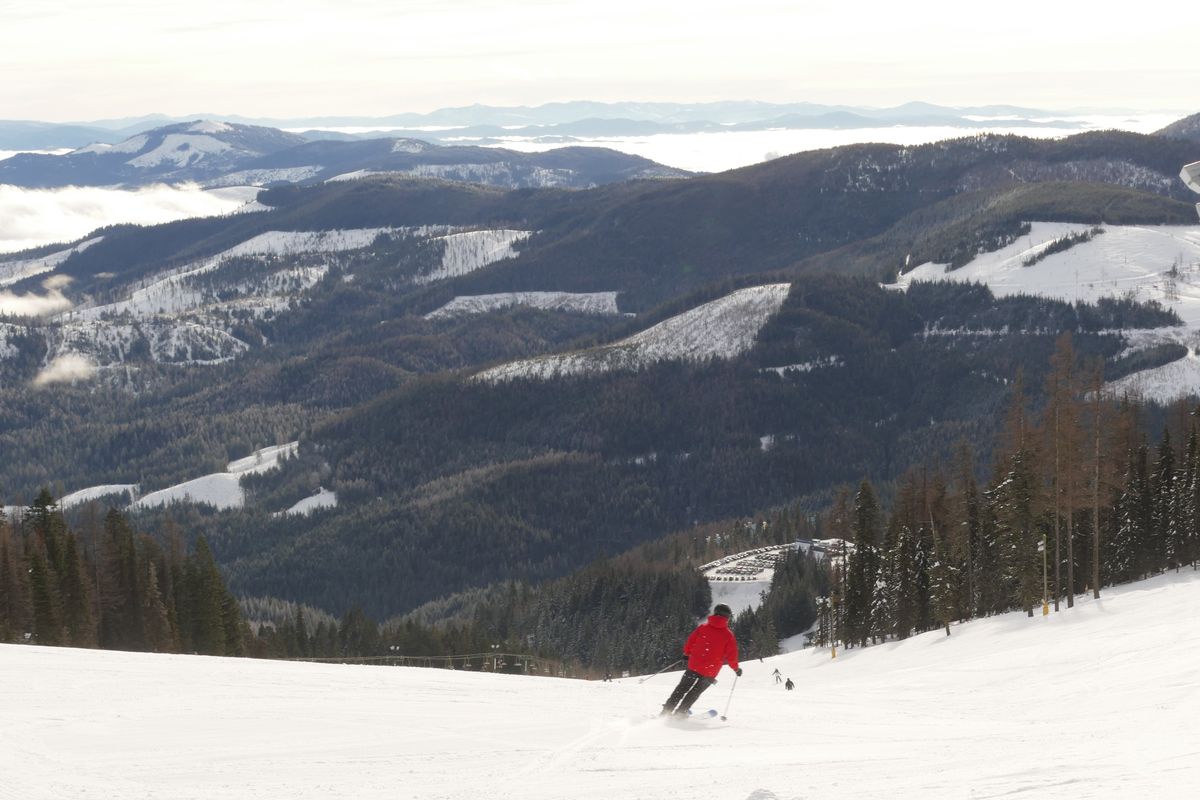Local ski hills, including Mt. Spokane Ski and Snowboard Park, are anxiously watching forecasts as they target opening day.  (Jesse Tinsley/The Spokesman-Review)