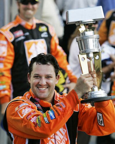 
Tony Stewart now has two wins in his hometown. Associated Press
 (Associated Press / The Spokesman-Review)