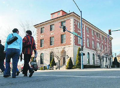 The federal building is scheduled to be replaced, and many groups are interested in the property.
(Jesse Tinsley / The Spokesman-Review)