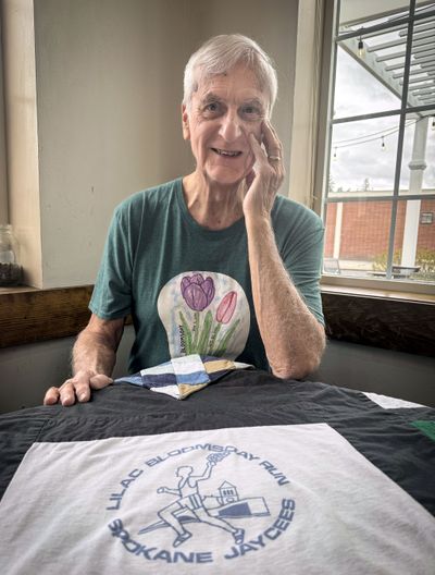 Chuck Murphy has completed all 49 Bloomsdays.  (COLIN MULVANY /THE SPOKESMAN-REVIEW)