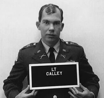 William Calley Jr.’s mugshot for charges involving the My Lai massacre. 