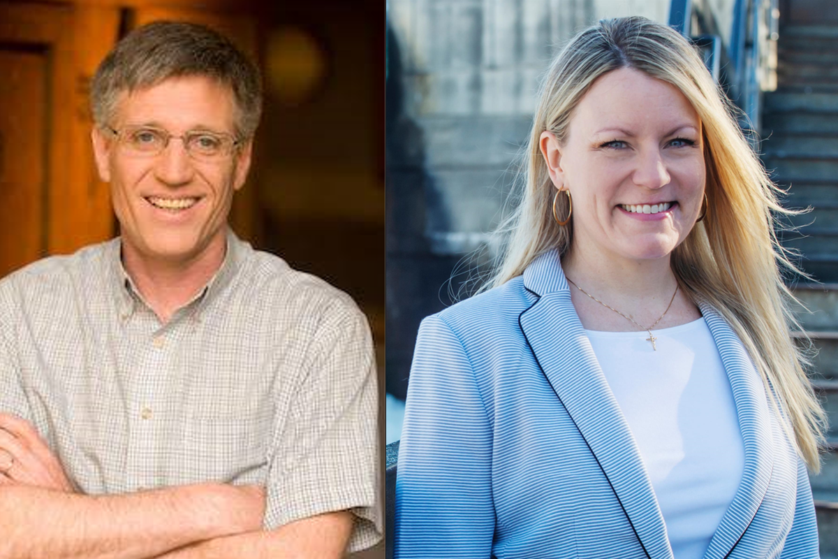State Rep. Timm Ormsby, a Democrat, is being challenged in the November 2022 election by Republican Natalie Poulson, for state House position 2 in Washington