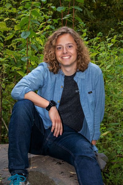 Bound for University of Washington, Aaron Harris is interested in pursing art as a career.  (Courtesy)