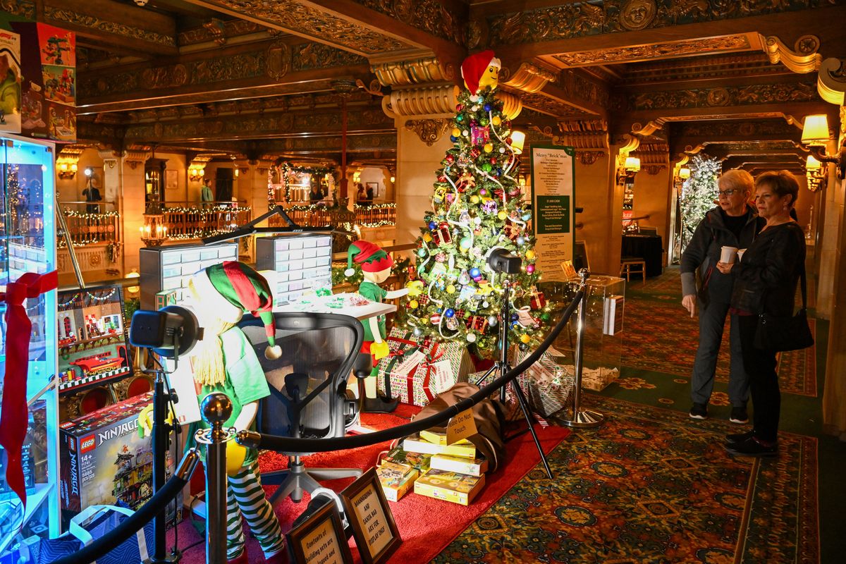 Christmas Tree Elegance brings 16 new trees to sparkle once again at Davenport, River Park Square