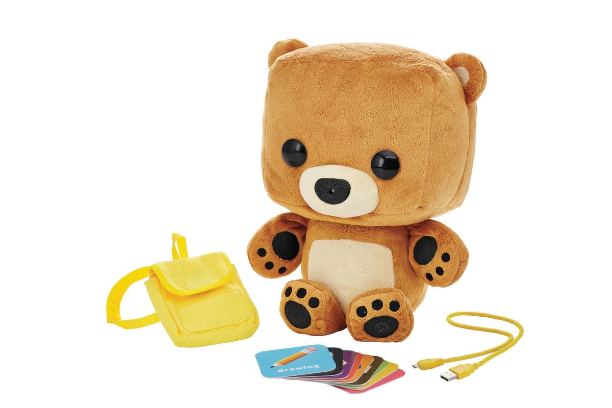 This photo provided by Mattel shows the Smart Toy Bear. (Mattel / Associated Press)