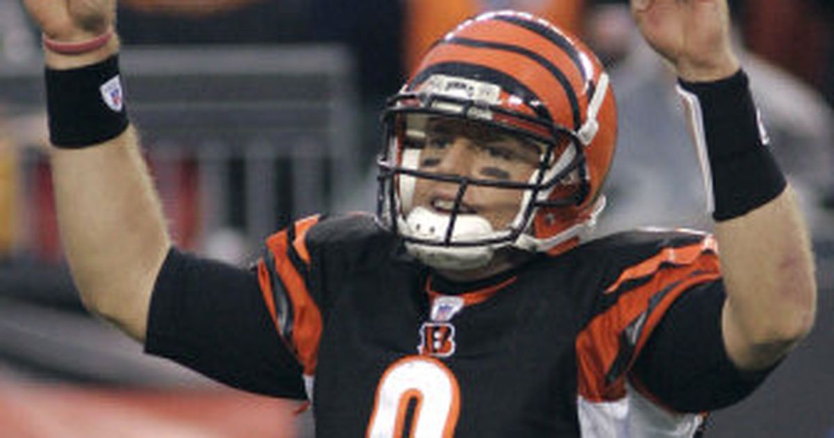 Photo: Bengals Quarterback Carson Palmer In Canton