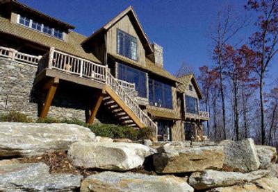 
Home and Garden Television's Dream Home, a 5,700-square-foot traditional-style mountain home perched atop a ridge in the Blue Ridge foothills near Lake Lure, N.C. 
 (Associated Press / The Spokesman-Review)