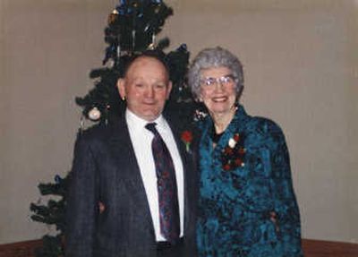 
Bob and Helen Courchaine on their 50th wedding anniversary. Bob, whose family were pioneers in the Valley, died June 30. He was 89.
 (Courtesy of family / The Spokesman-Review)