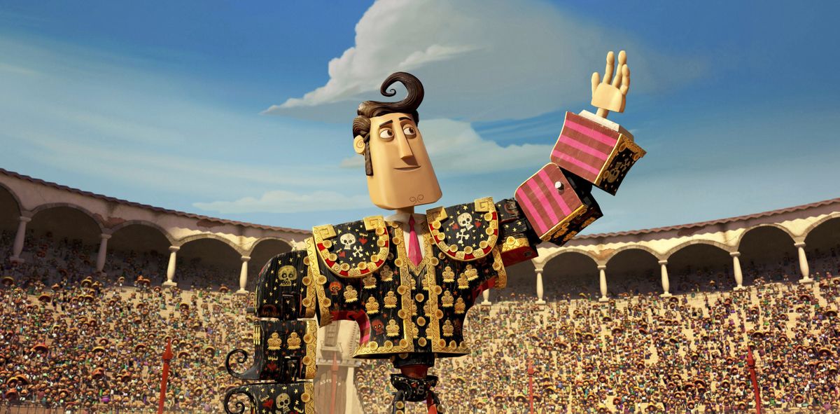 The character Manolo, voiced by Diego Luna, in a scene from “The Book of Life,” which opens on Friday.