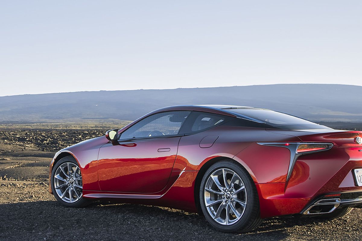 The LC is a Grand Tourer (GT). It belongs to a class of cars capable of carting occupants over long distances, at great speeds and in sumptuous surroundings.  (Lexus)