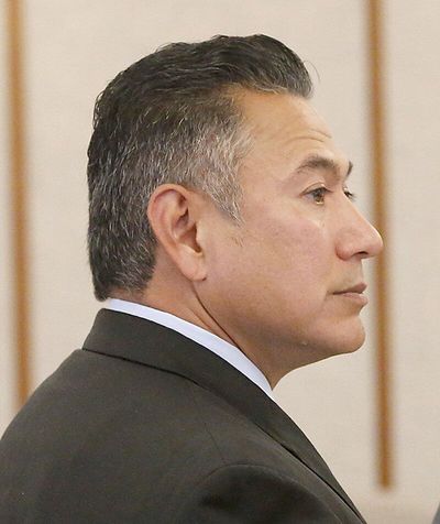 Former Pasco Police Officer Richard J. Aguirre, shown in 2015.  (Tri-City Herald)