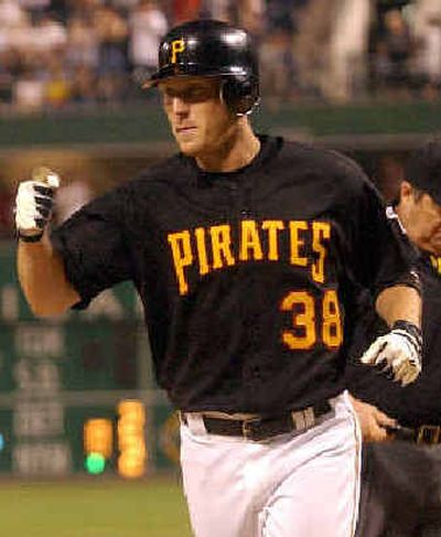 
Pittsburgh's Jason Bay is making his case to be the first Pirates player  to win the N.L. Rookie of the Year award.
 (Associated Press / The Spokesman-Review)