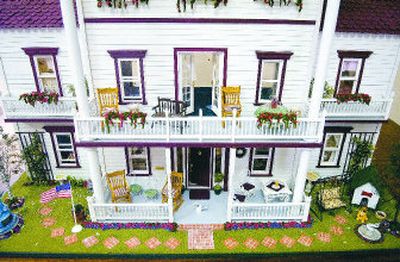 
A dollhouse that was raffled off to raise funds for a K-9 police dog is donated to a senior center.
 (The Spokesman-Review)