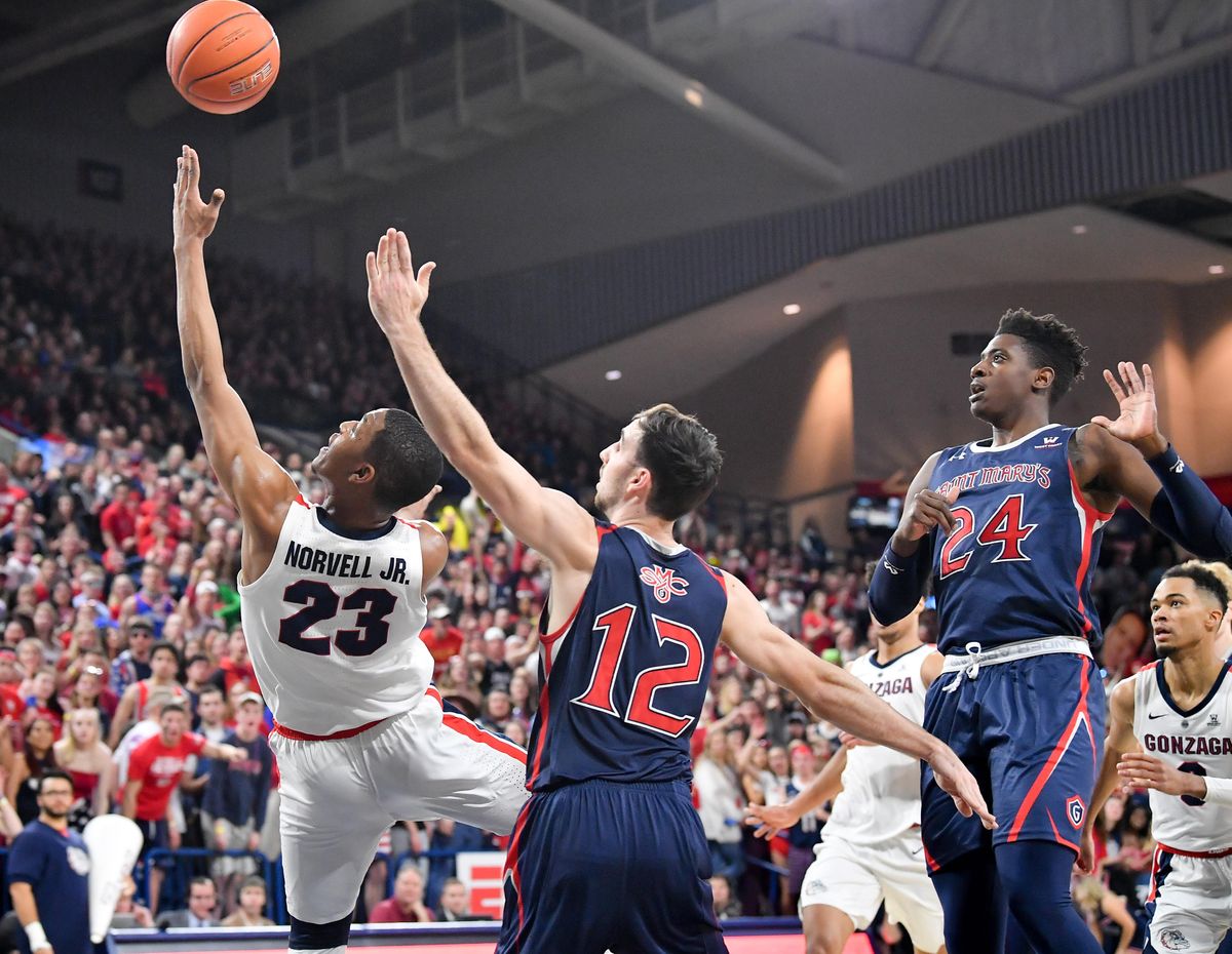 Gonzaga Men's Basketball Hosts Saint Mary's - Feb. 9, 2019 | The ...