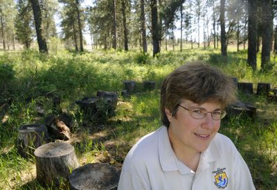 Nancy Curry helped expand wildlife education as well as tree thinning and habitat work on Turnbull refuge.danp@spokesman.com (Dan Pelle / The Spokesman-Review)