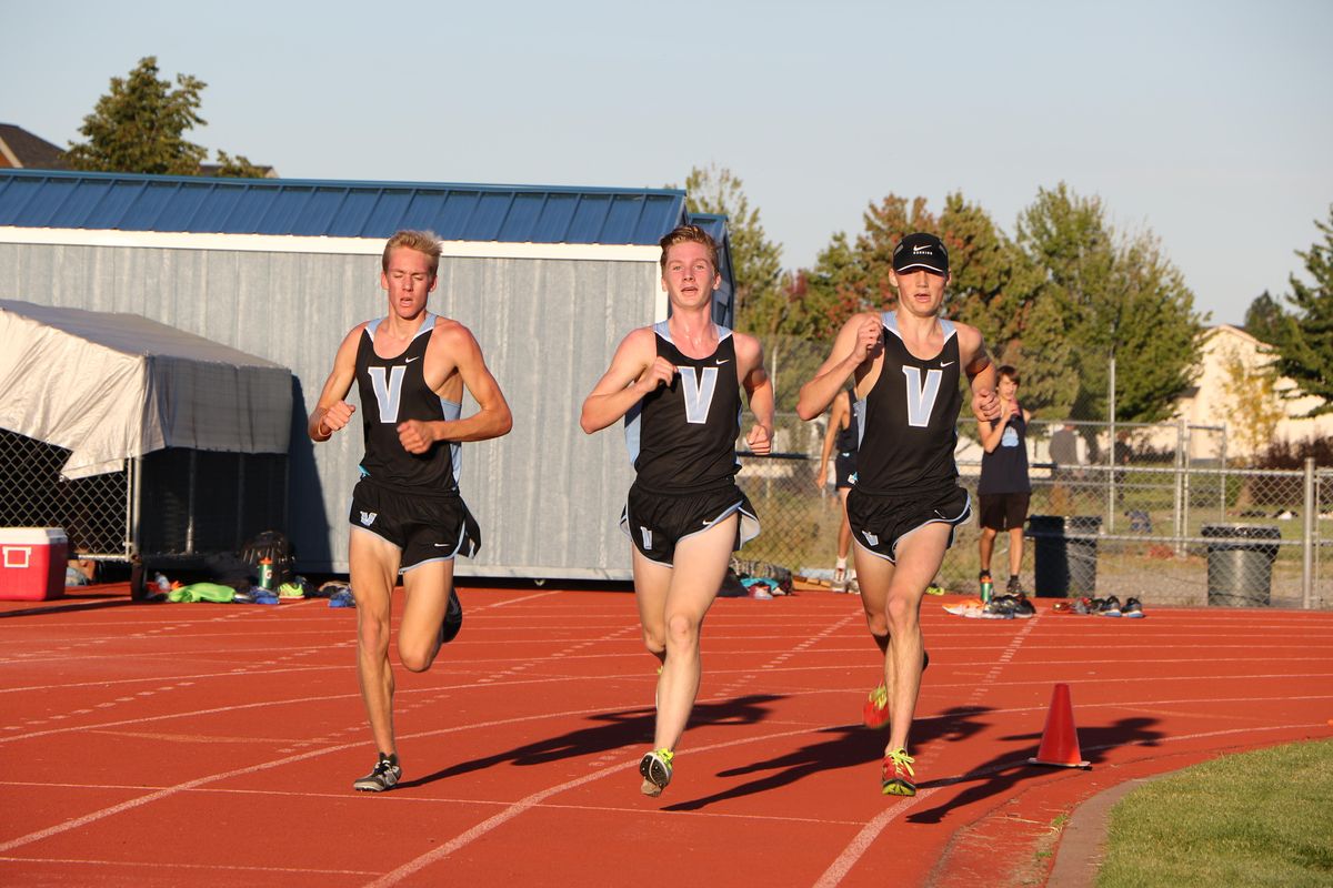 From left, Ryan Kline, Evan Peters and Gabe Romney have been Central Valley standouts. (John Hunter / Courtesy)