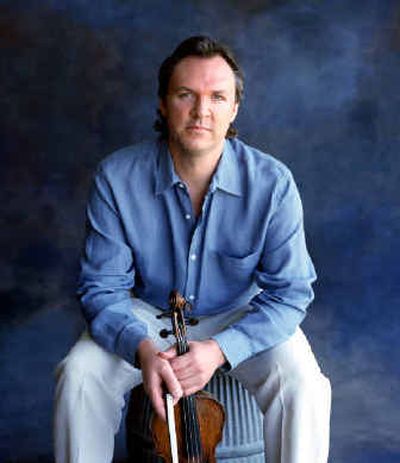 
Fiddler Mark O'Connor performs his well-regarded concerto, 