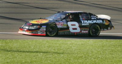 
Martin Truex Jr. captured the pole for the United Way 300 with a speed of 178.938 mph. 
 (Associated Press / The Spokesman-Review)