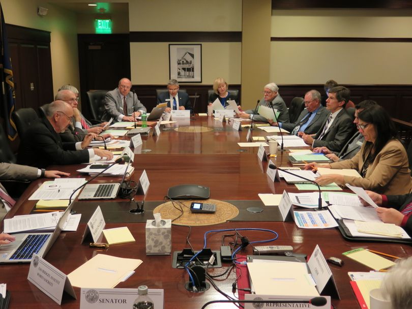 The Idaho Legislature's joint Change in Employee Compensation Committee holds its final meeting late Tuesday afternoon, to decide on its recommendation. (Betsy Z. Russell)