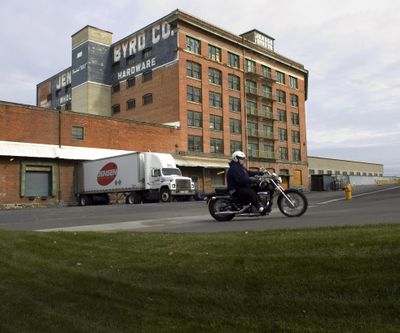 The Jensen-Byrd building in the University District east of downtown Spokane will be demolished by its new owners, Austin, Texas-based Campus Advantage. The company plans to build housing for about 425 students on the site. (File)