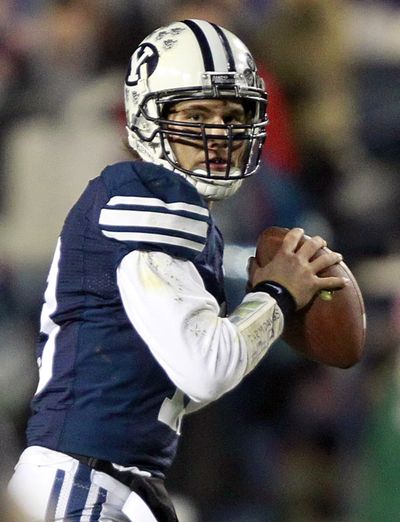 Quarterback Riley Nelson, a senior, returns to run a veteran BYU offensive unit after passing for 1,719 yards and 19 touchdowns as the Cougars compiled a 10-3 record in 2011. (Associated Press)