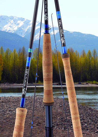 The G.Loomis NRX rods for fly fishing and bass fishing. 