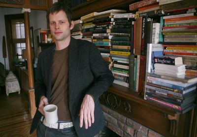 Author John Wray is photographed at his home in the Brooklyn borough of New York,  in March.  (Associated Press / The Spokesman-Review)